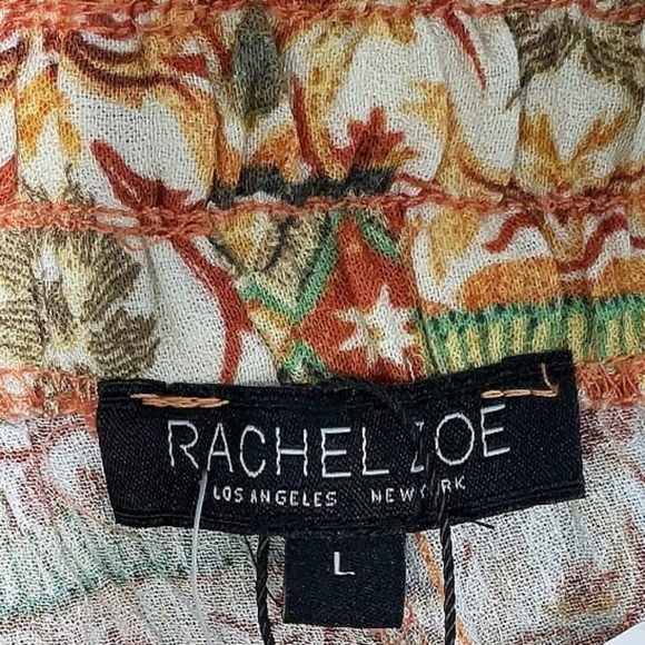 Rachel Zoe Bohemian Print Harem Pants - L - NWT - Picture 3 of 7